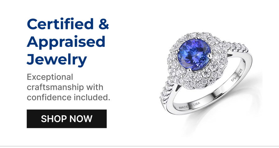 Certified & Appraised Jewelry