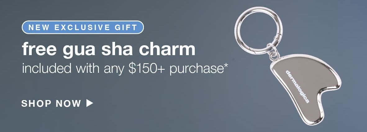 free 5pc gift | includes gua sha charm with any $150+ order