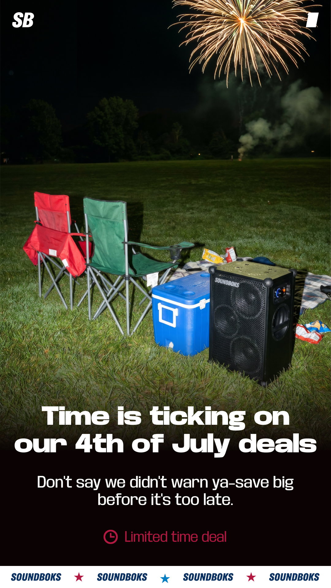 Time is ticking on our 4th of July deals