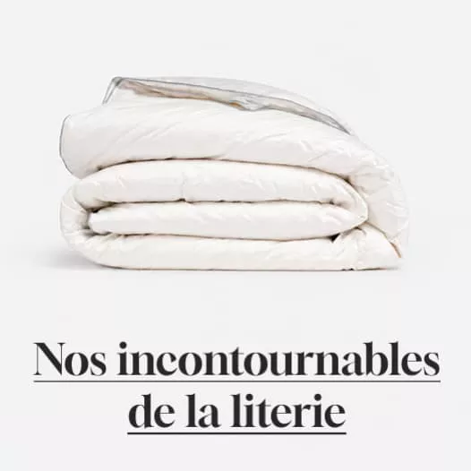 Nos incontournables de la literie