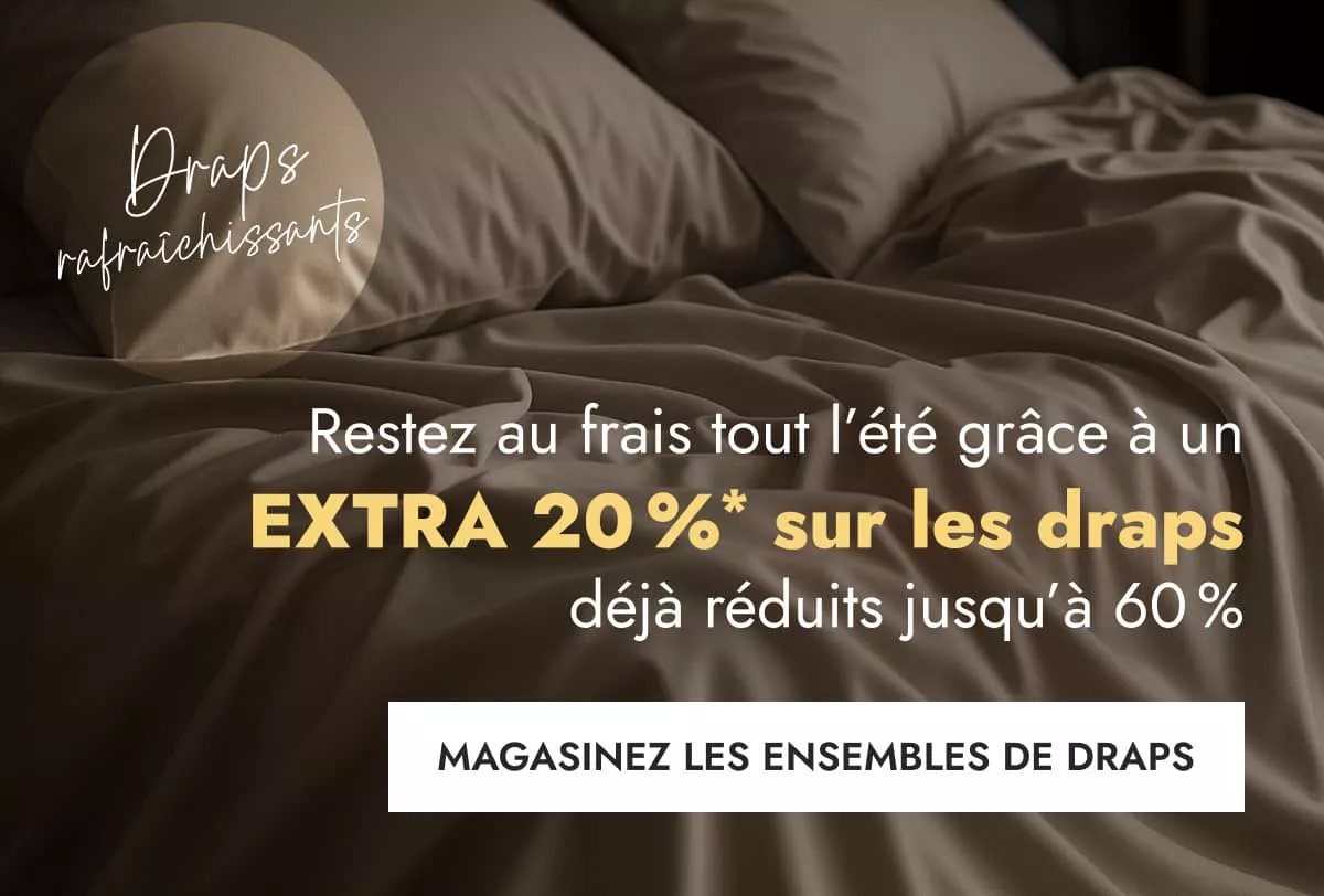 Magasinez les ensembles de draps