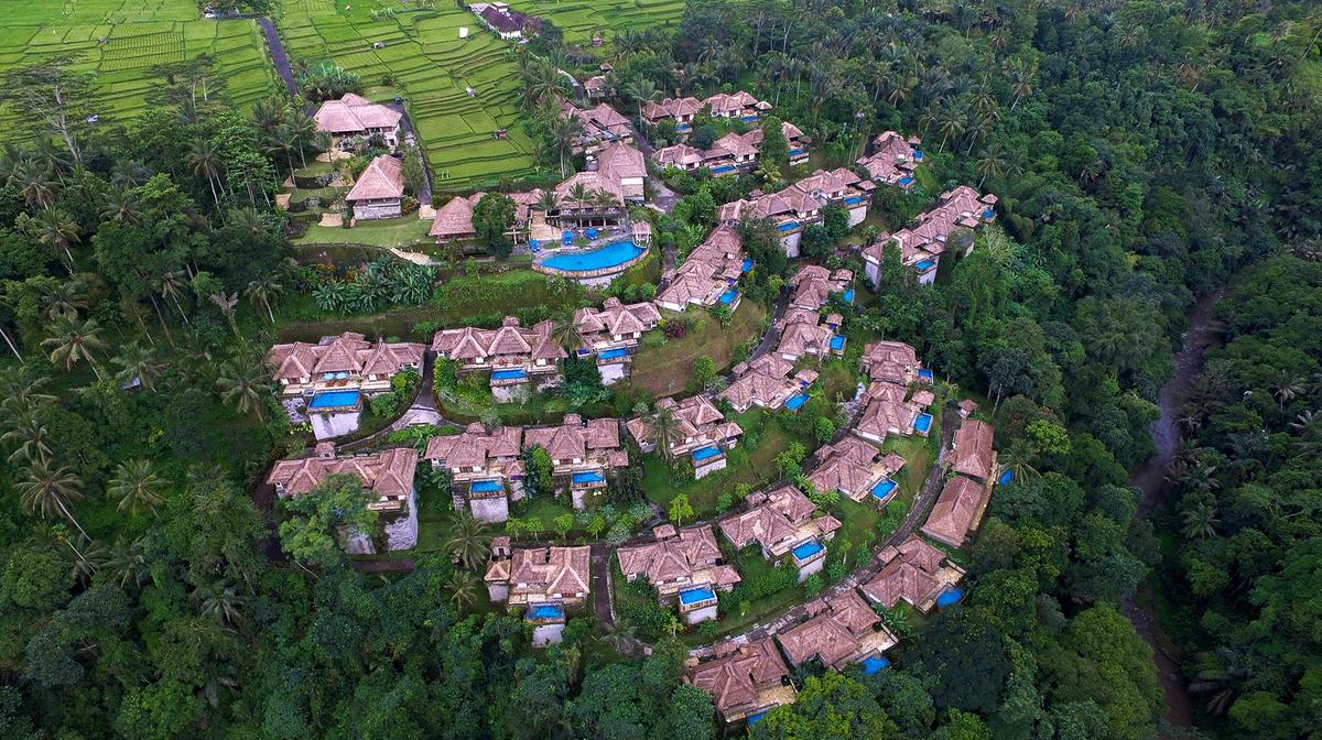 Ubud Rainforest Pool Villas with Daily Breakfast, Nightly Dinner & Nightly Cocktails