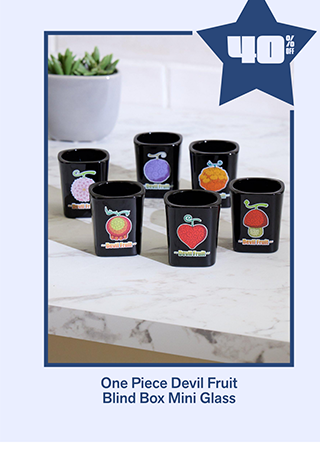 One Piece Devil Fruit Blind Box Mini Glass
