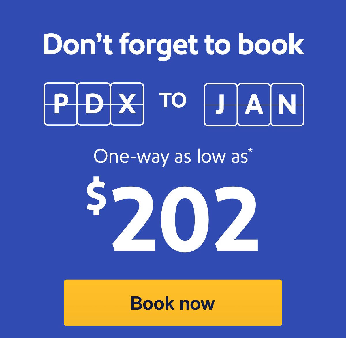 Don't forget to book your trip.