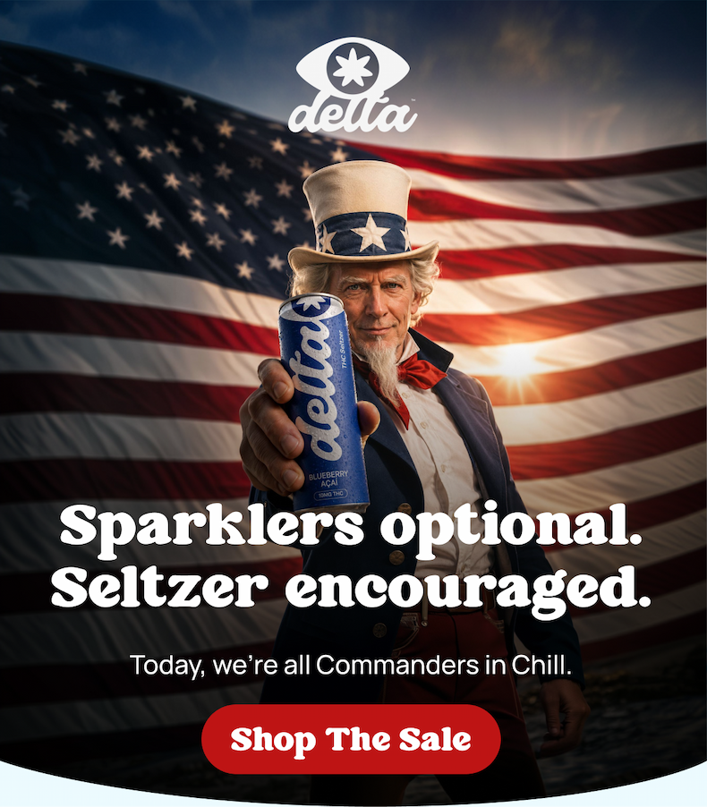Sparklers optional. Seltzer encouraged. Today, we're all Commanders in Chill.