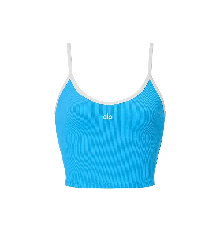 Goddess Ribbed First Pick Bra Tank