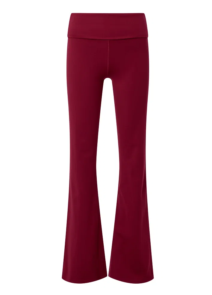 ALO Softsculpt 7/8 Foldover Flare Legging