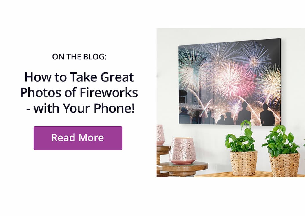 On the Blog: How to take great photos of fireworks- with your phone! Read More