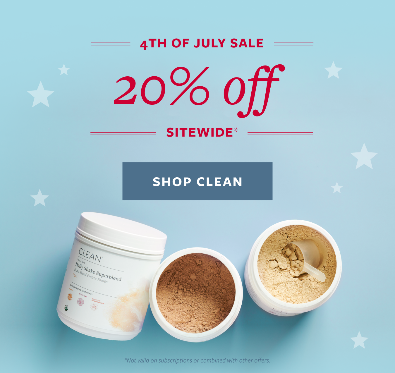 20% off sitewide