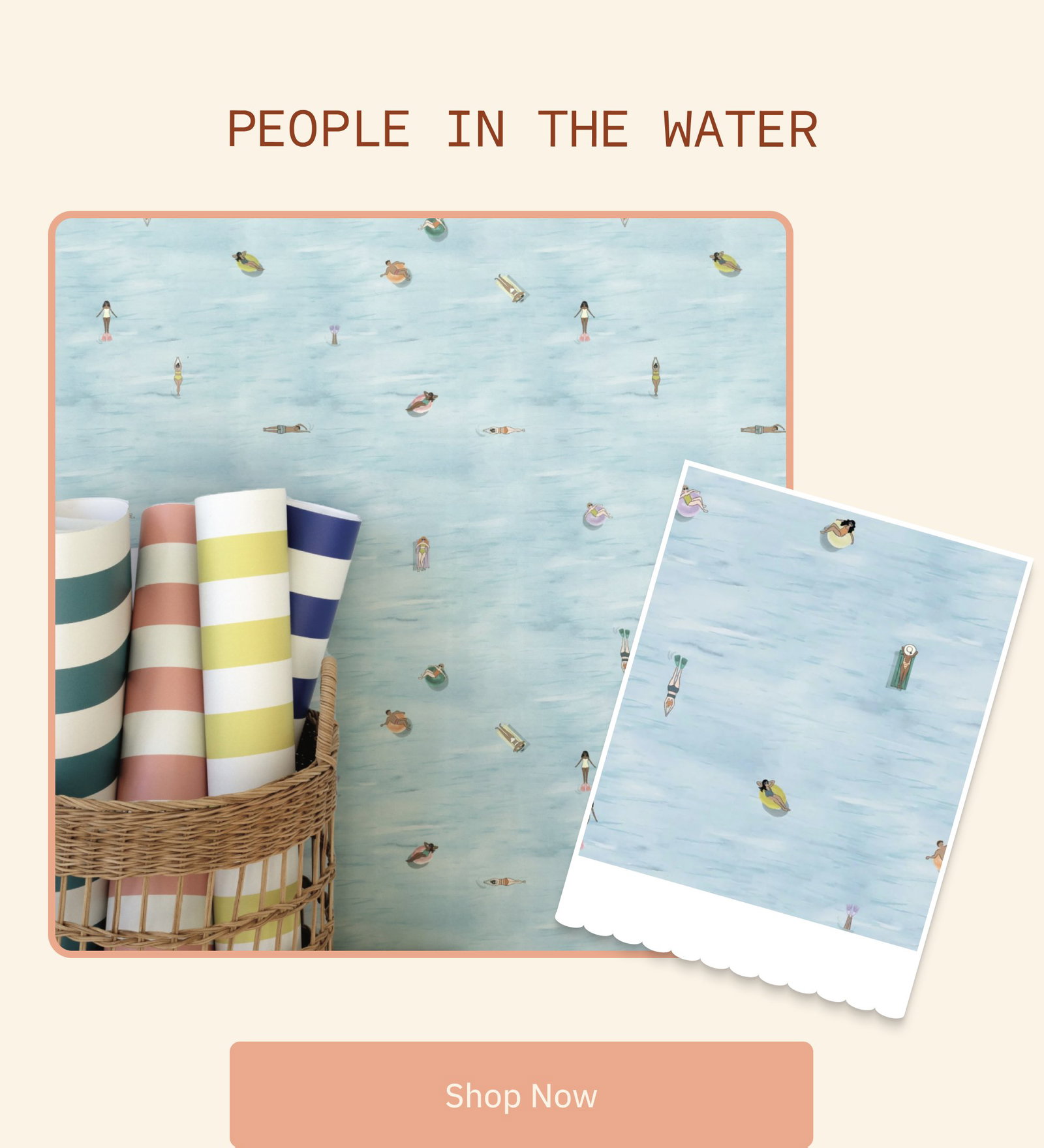 People in the Water Shop Now