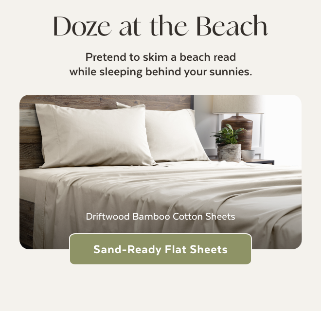 Sand-Ready Flat Sheets