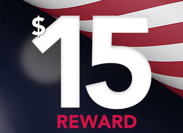 $15 Reward 