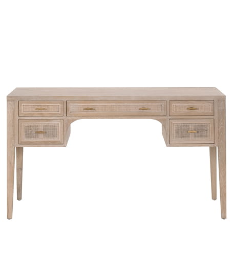 Cane Reclaimed Wood Desk