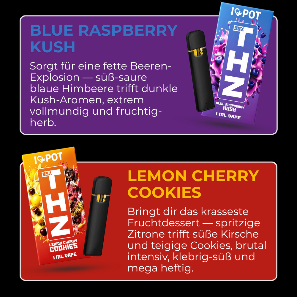 Sortenvorstellung der 5 neuen ILP THZ Vapes