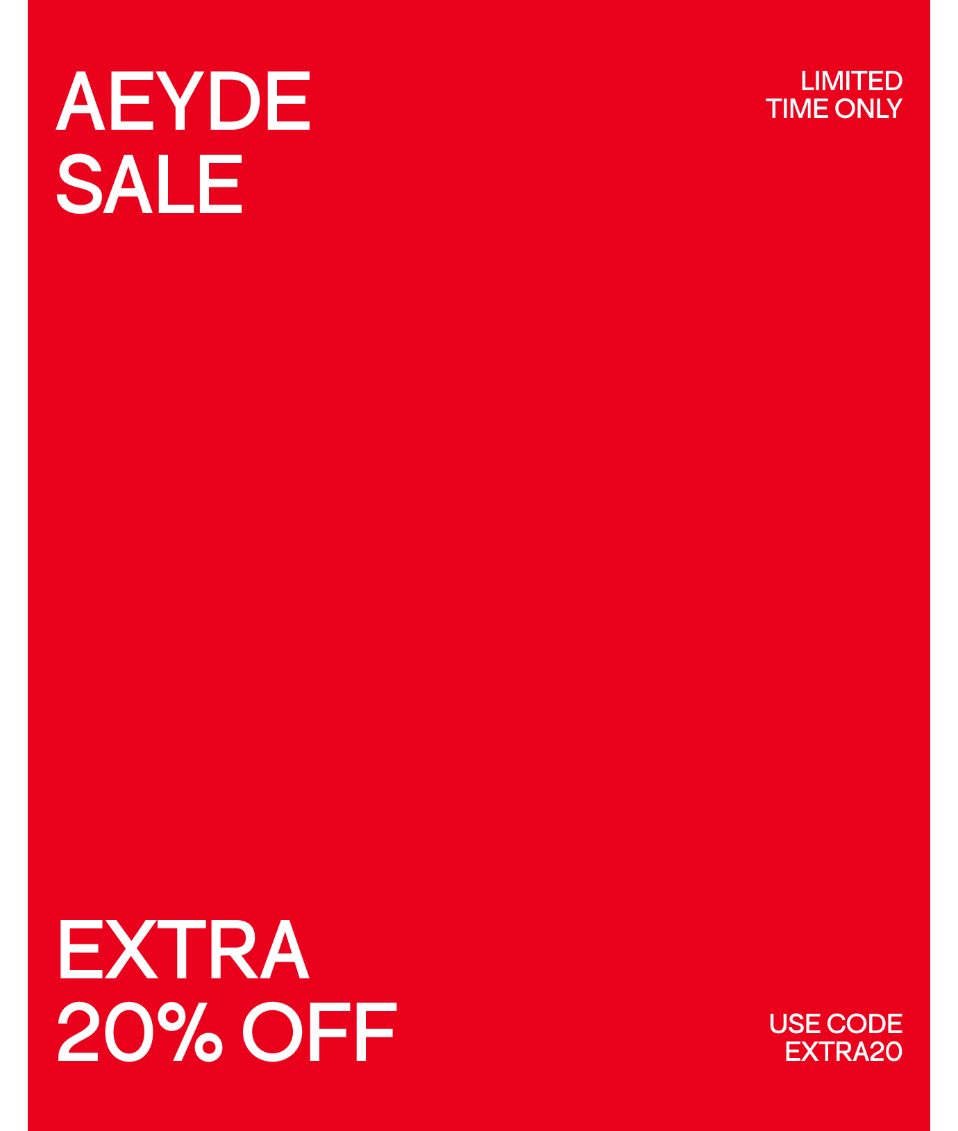 Aeyde Sale