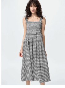 product13women0shirring0dress