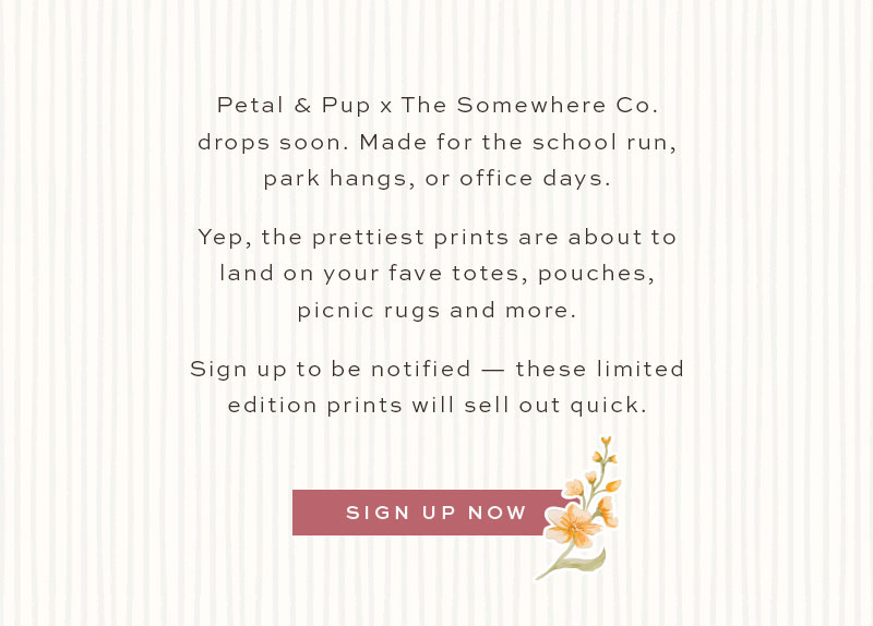 Sign up to be notified.