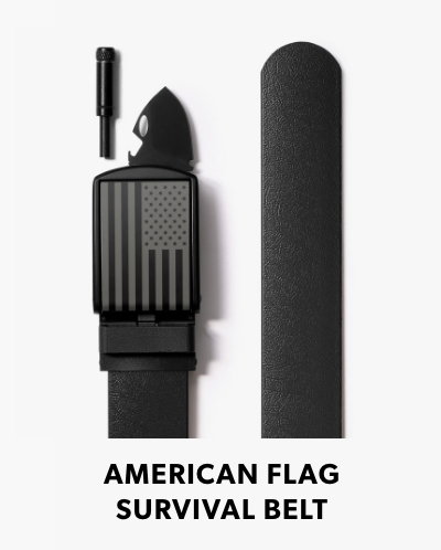 American Flag Survival Belt