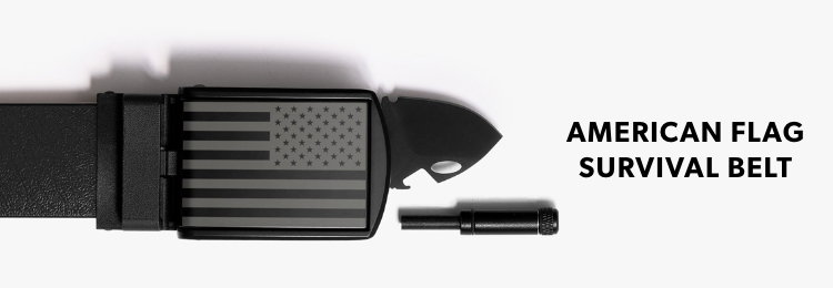 American Flag Survival Belt