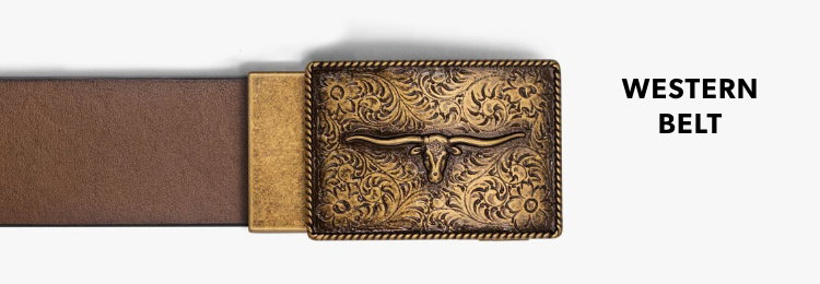 Walnut Full Grain Leather Belt