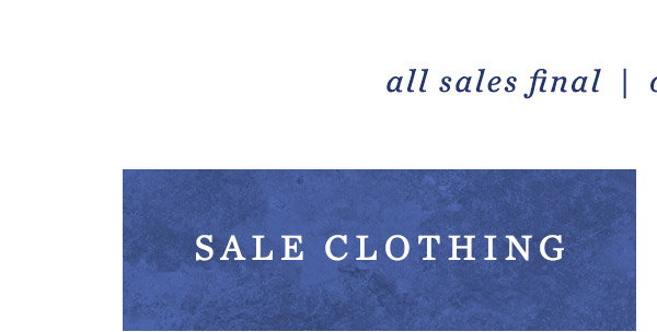 sale clothing