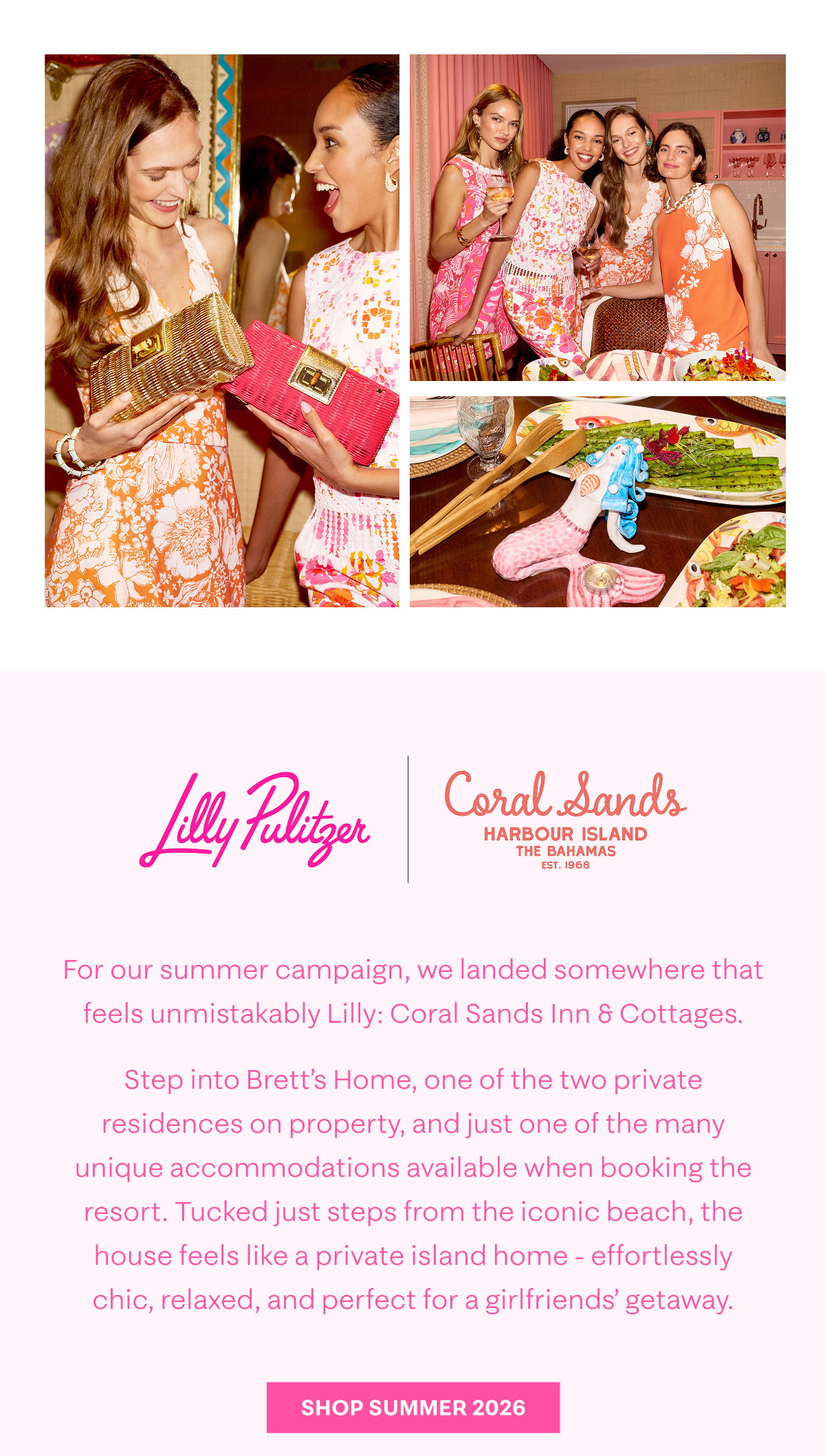 Lilly Pulitzer x Coral Sands