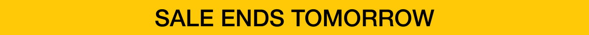 Up to 50% Off Ends Tomorrow!