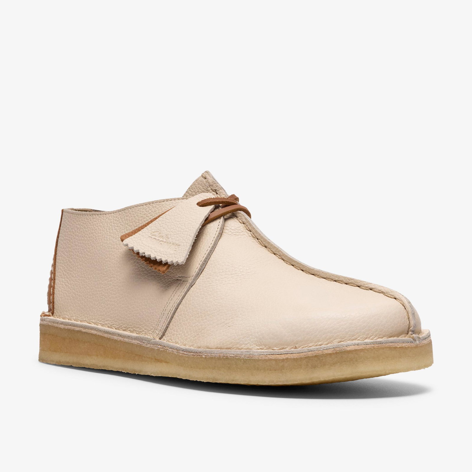 Shop Desert Trek White Combination Leather