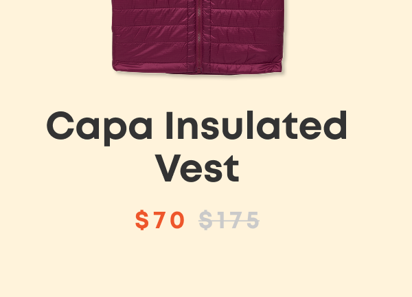 Capa Insulated Vest - Women's