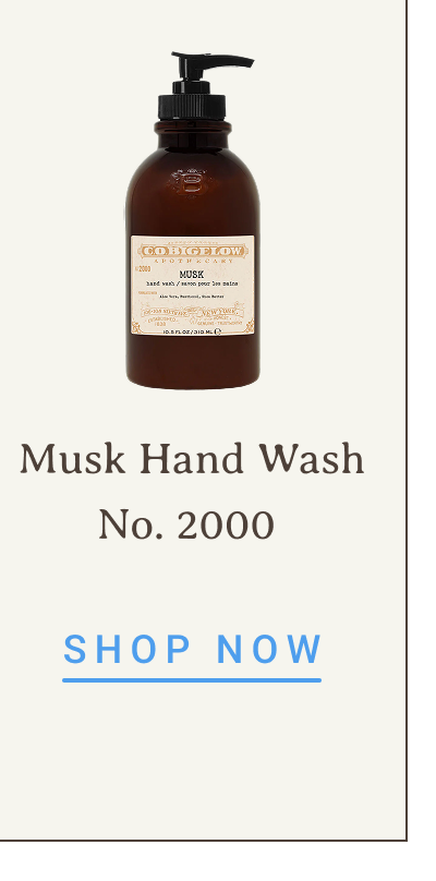 Musk Hand Wash No. 2000 | SHOP NOW