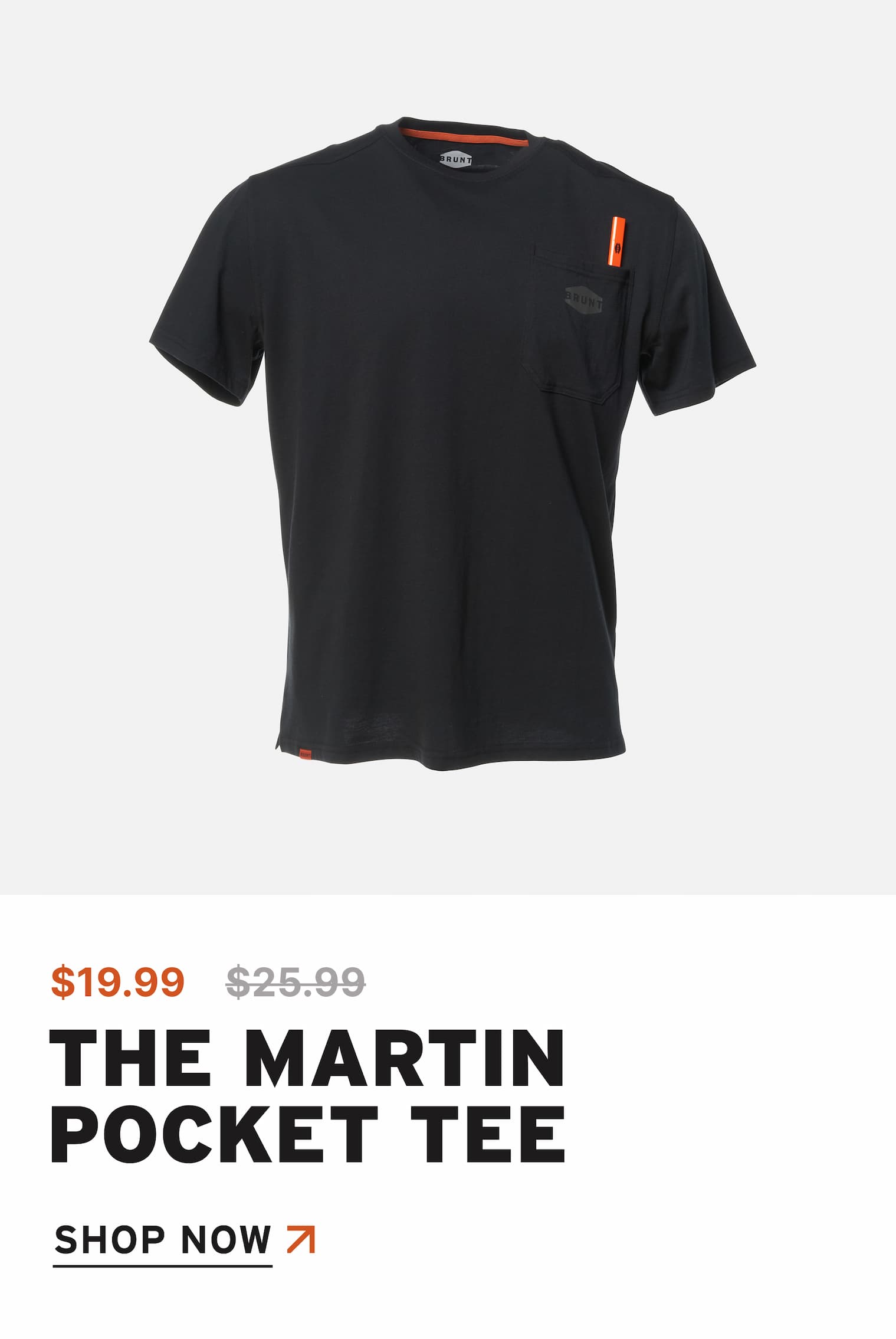 THE MARTIN POCKET TEE