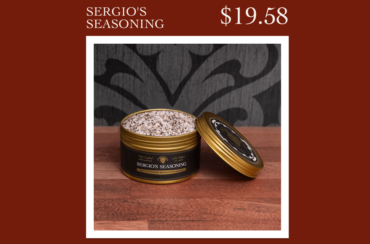 TABLE 40 SEASONING $24.40