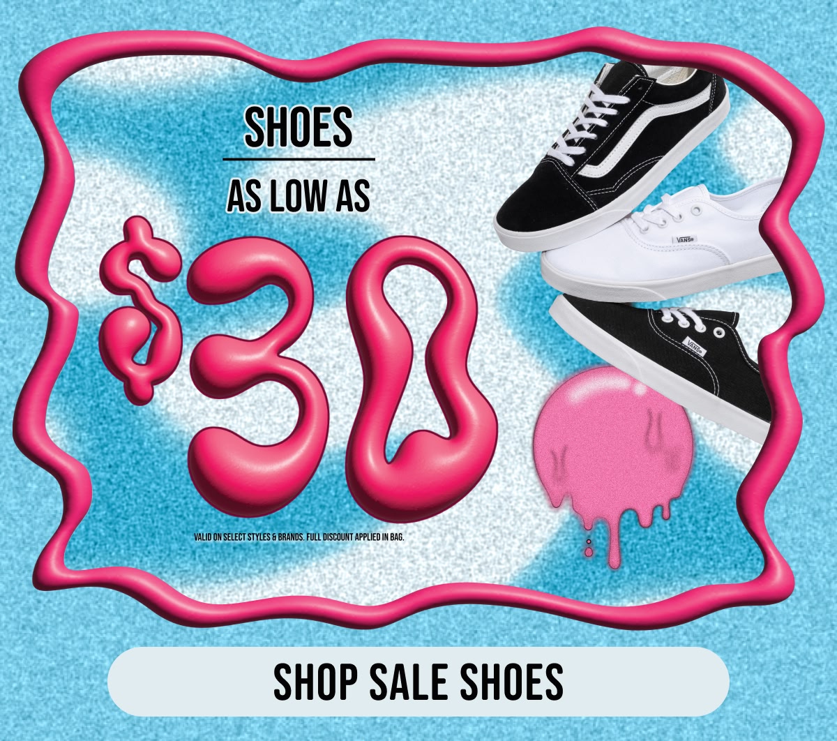 Shop sale shoes as low as $30