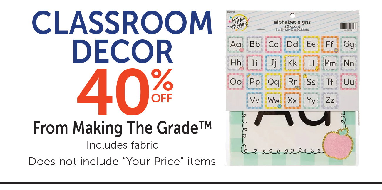 Classroom Decor