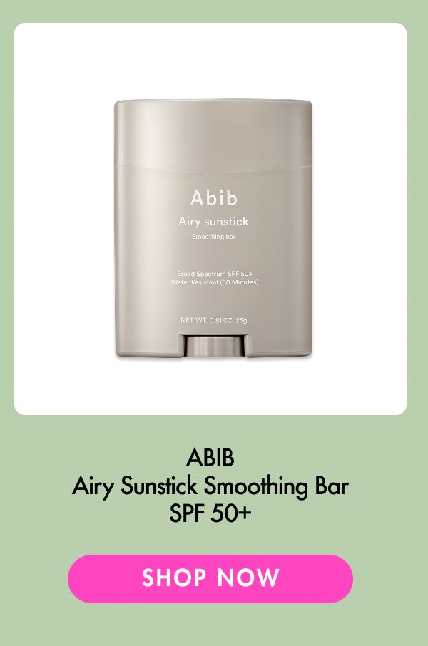 ABIB Airy Sunstick Smoothing Bar SPF 50+