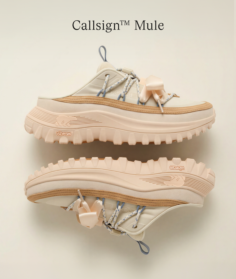 Callsign™ Mule - White Peach & Chalk
