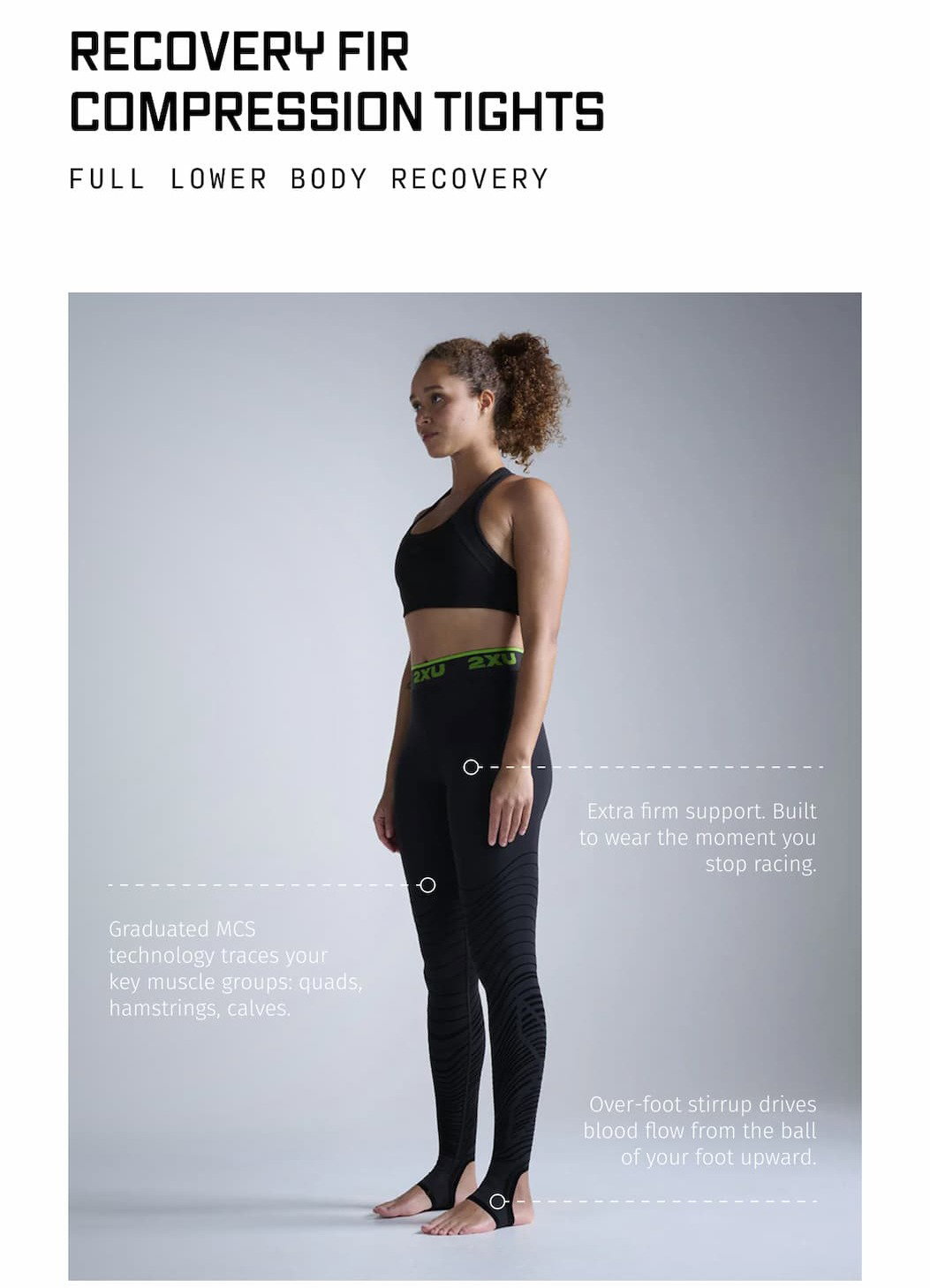 RECOVERY FIR COMPRESSION TIGHTS 