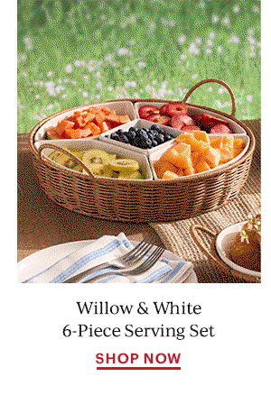 Willow & White 6-Piece Serving Set  SHOP NOW