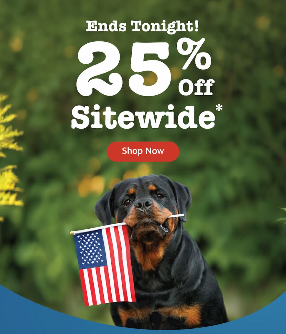 Ends Tonight! 25% off sitewide! Shop now