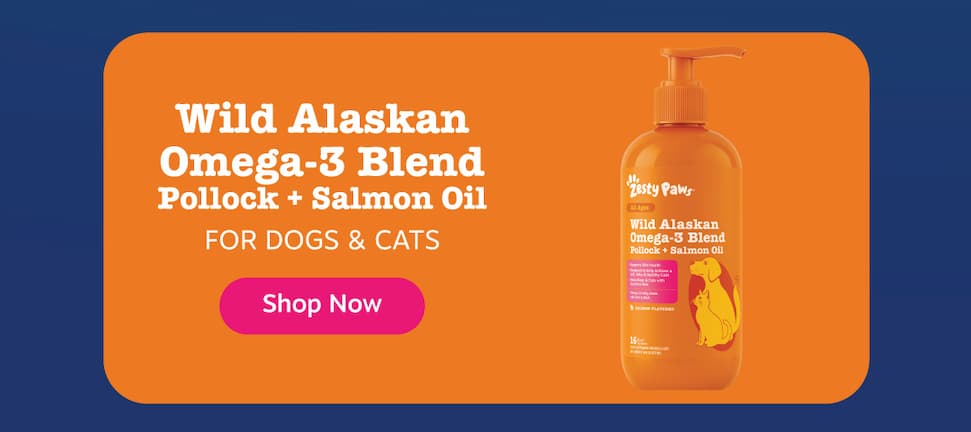 Wild Alaskan Omega-3 Blend Pollock + Salmon Oil for Dogs & Cats: Add to Cart