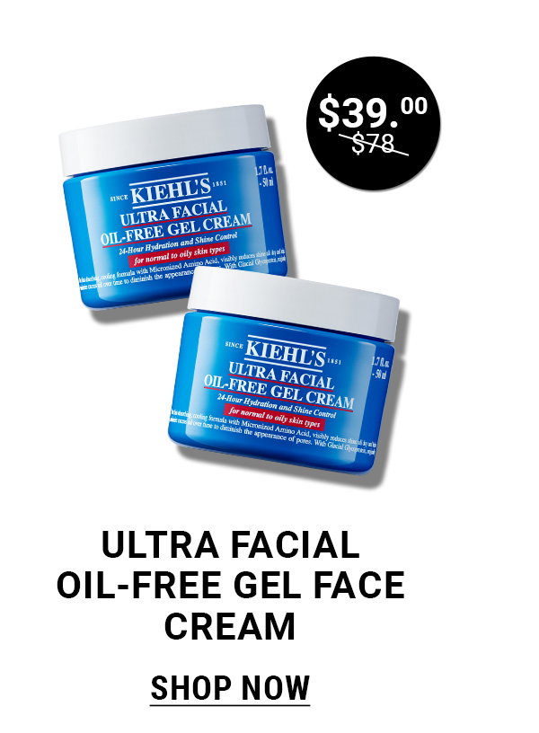 ULTRA FACIAL OIL-FREE GEL FACE CREAM