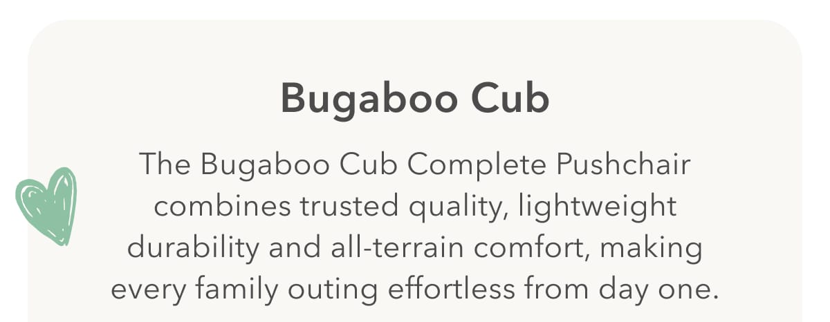 Bugaboo Cub 