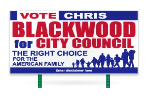 Image of Large Campaign Signs