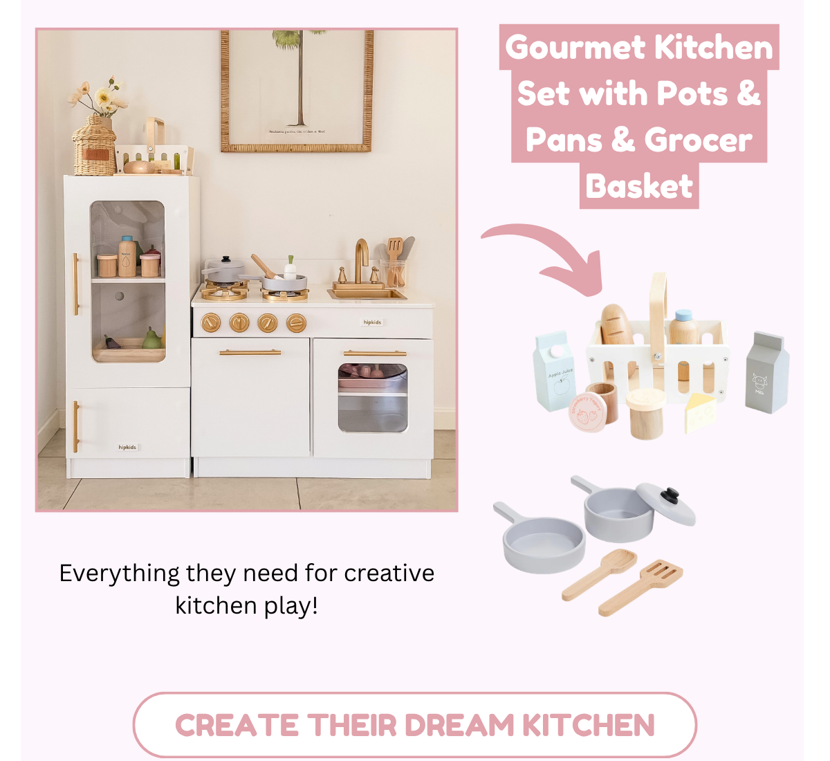 Create their dream kitchen