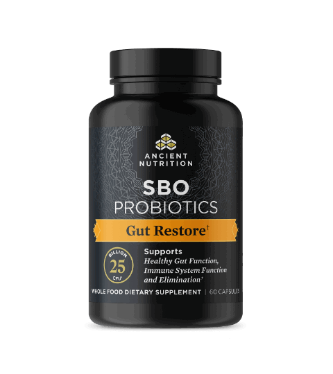 SBO Probiotics Gut Restore capsules