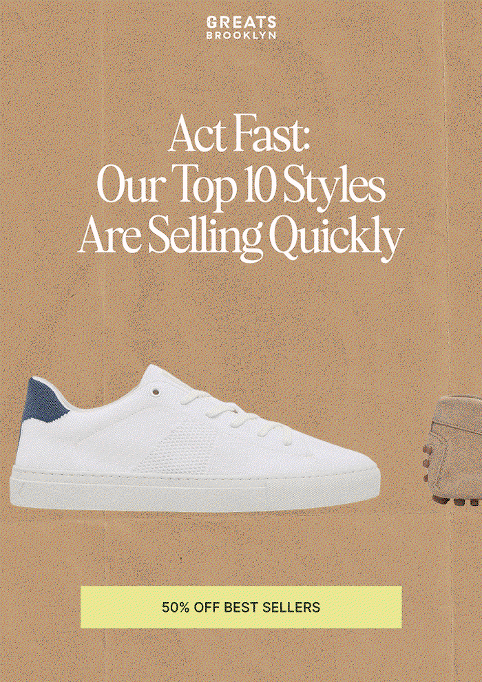Act Fast—Our Top 10 Styles Are Selling Quickly