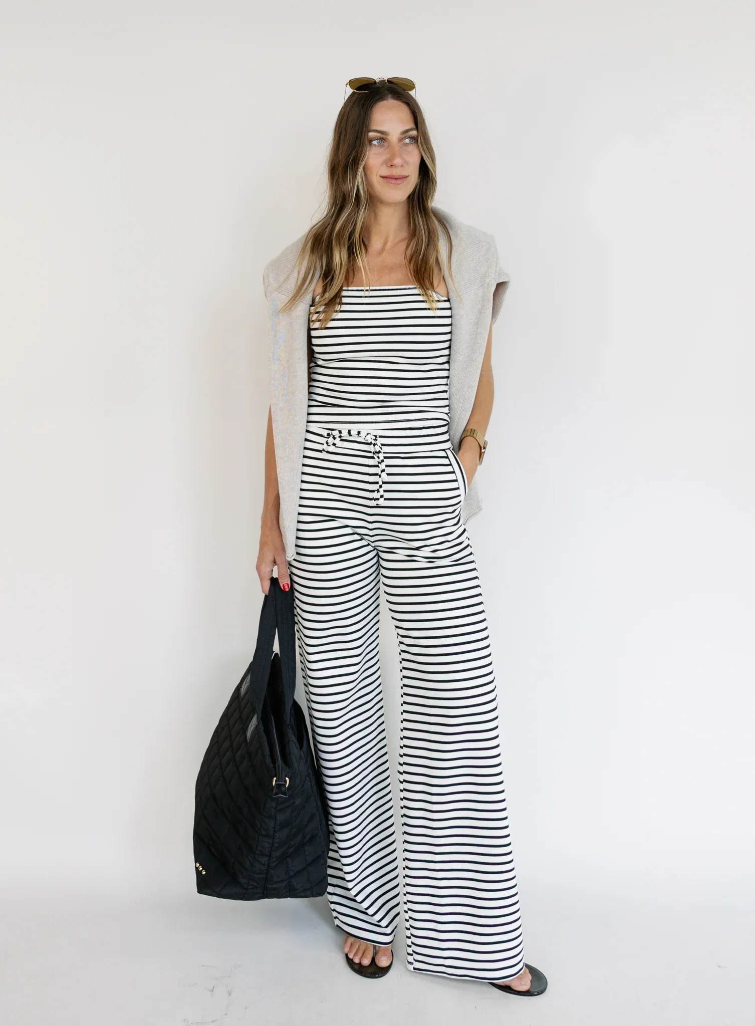 Project Social T: Thea Striped Pant