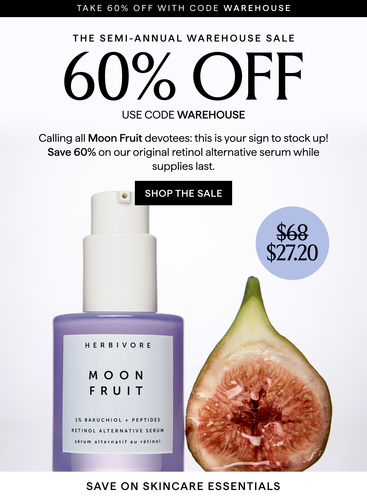 60% OFF Moon Fruit Retinol Alternative Serum