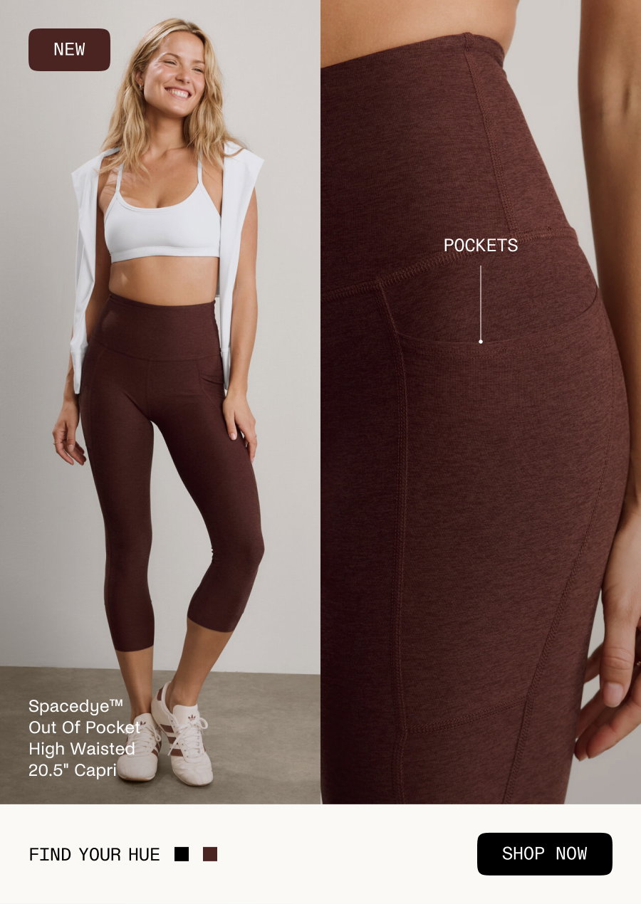 Spacedye™ Out Of Pocket High Waisted Capri Legging 20.5"