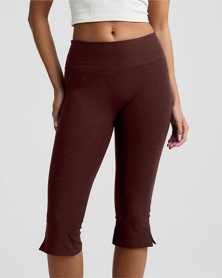 Spacedye™ Mid-Rise Slit Pedal Pusher Legging